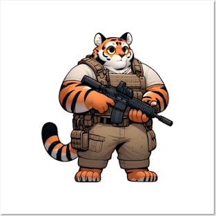 Tactical Tiger Posters and Art